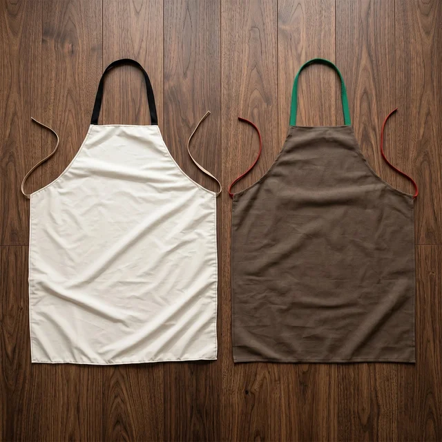 Waterproof Kitchen Apron Adjustable with Pockets for Cooking