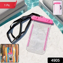 Waterproof Mobile Pouch Cover – Transparent & Secure with Lanyard