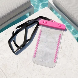 Waterproof Mobile Pouch Cover – Transparent & Secure with Lanyard
