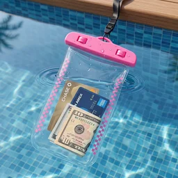Waterproof Mobile Pouch Cover – Transparent & Secure with Lanyard