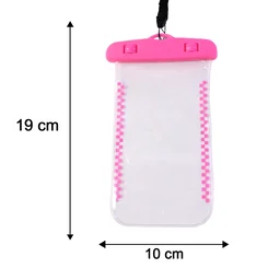 Waterproof Mobile Pouch Cover – Transparent & Secure with Lanyard