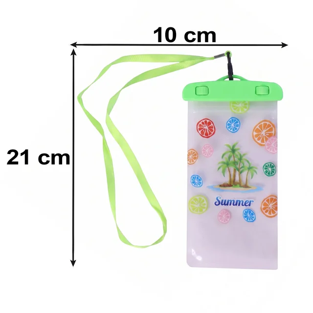 Waterproof Mobile Pouch – Transparent Phone Cover with Neck Strap