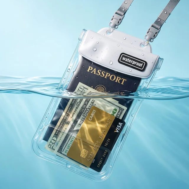 Waterproof Mobile Pouch – Universal Sealed Phone Case with Lanyard