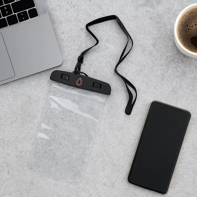 Waterproof Mobile Pouch with Neck Strap for Phones