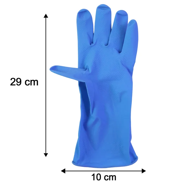 Waterproof Rubber Cleaning Gloves – Durable & Reusable Kitchen Gloves