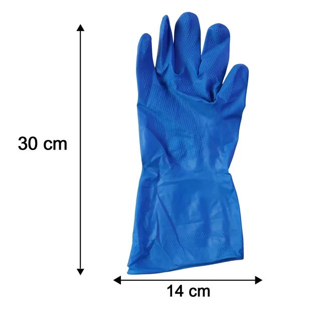 Waterproof Rubber Cleaning Gloves – Reusable & Durable for Household Tasks