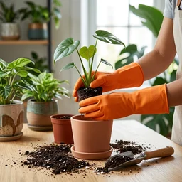 Waterproof Rubber Gloves – Reusable Kitchen & Household Protection