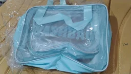Waterproof Transparent Travel Toiletry Bag Set – 3 Sizes for Easy Organization