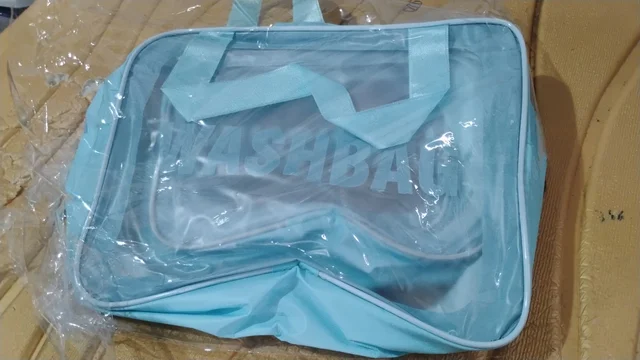 Waterproof Transparent Travel Toiletry Bag Set – 3 Sizes for Easy Organization