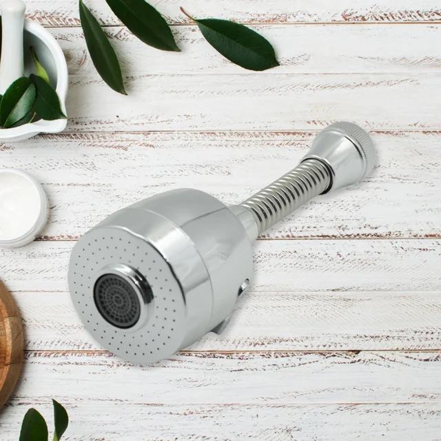 Water-Saving Faucet Sprayer – 360° Rotating Extension | Mist & Relax