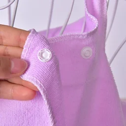 Wearable Bath Towel – Quick Dry Cotton Wrap for Women | Mini Bubbles
