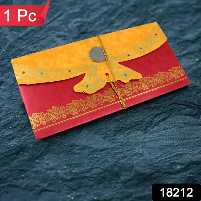 Wedding Shagun Envelope – Multicolour Premium Cash Cover | GiftingGrace