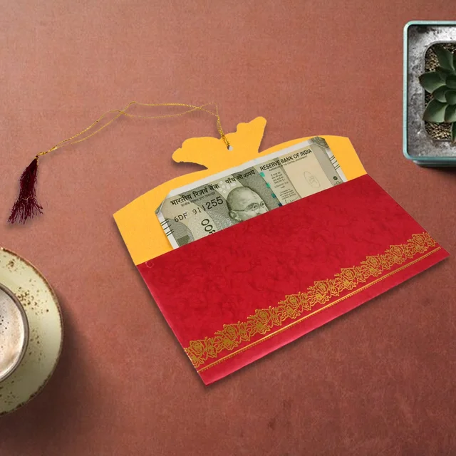 Wedding Shagun Envelope – Multicolour Premium Cash Cover | GiftingGrace