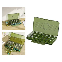 Weekly Pill Organiser – 21-Grid Daily Medication Box | Organivo
