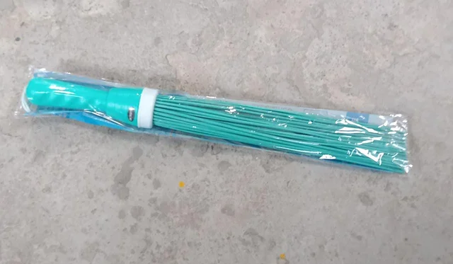 Wet & Dry Floor Broom – Durable Plastic for Versatile Cleaning | Velvet Wipe