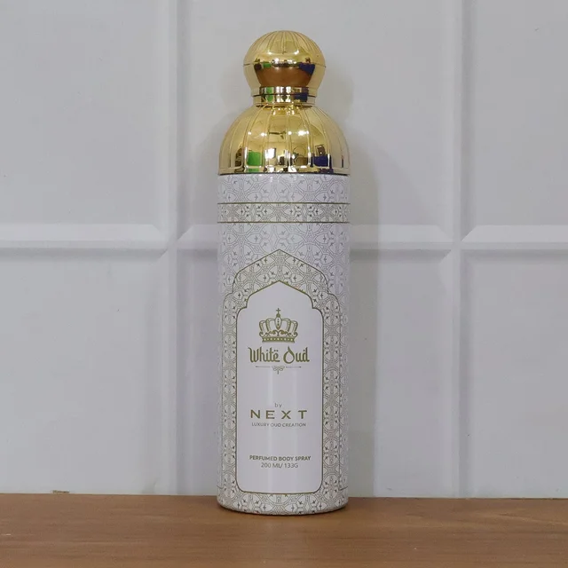 White Oud Body Spray – Long Lasting Luxury Fragrance for Men & Women
