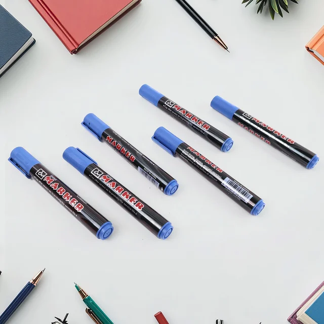 Whiteboard Marker Jumbo Tip – Blue Ink, Bold & Bright