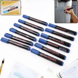 Whiteboard Marker Jumbo Tip – Blue Ink, Bold & Bright