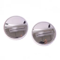 Wide Angle Blind Spot Mirror Round Convex HD Stick On Car Side Mirror (2 Pc Set)