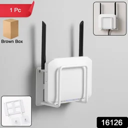 WiFi Router Wall Mount Bracket – Space-Saving & Easy to Install