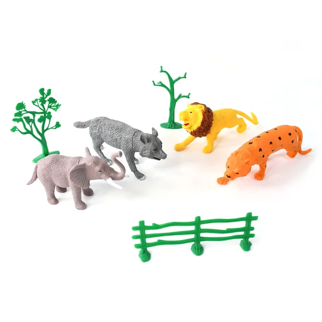 Wild Animal Toy Set for Kids – Educational Safari Play Pack