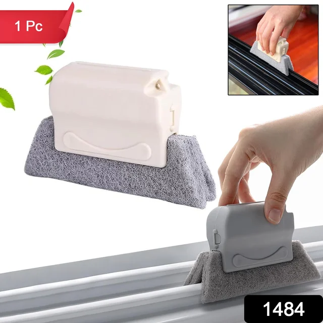 Window Groove Cleaning Brush – Slim Crevice Cleaner | Velvet Wipe
