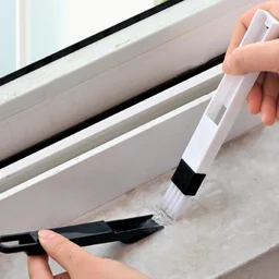 Window Slot Cleaning Brush – 2-in-1 Tool for Narrow Gaps | WipeTech