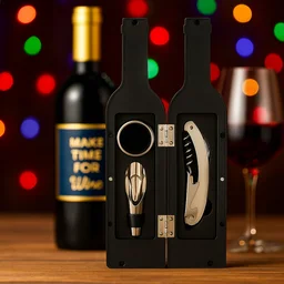 Wine Accessory Gift Set – 4-in-1 Stainless Steel Bar Tools