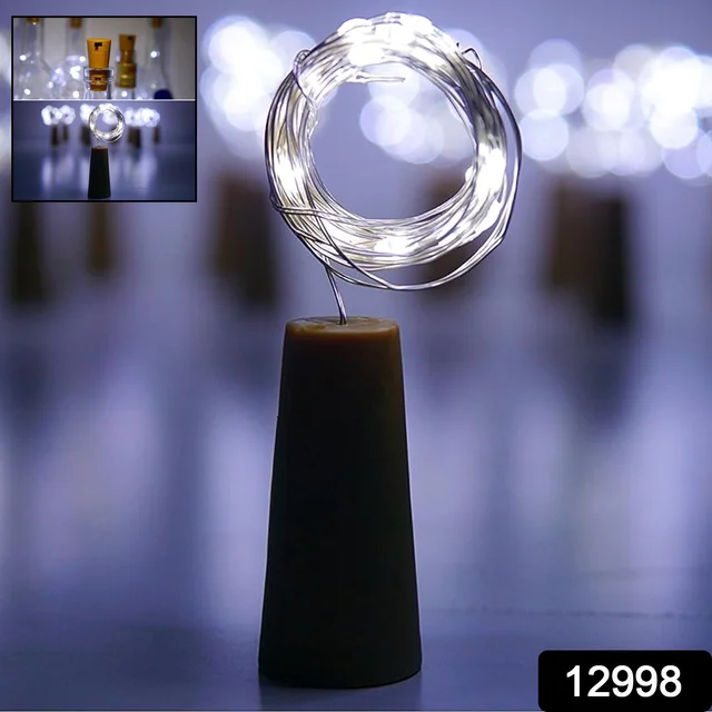 Wine Bottle Cork String Lights – 2M Multi LED Copper Wire | Own Hydrate
