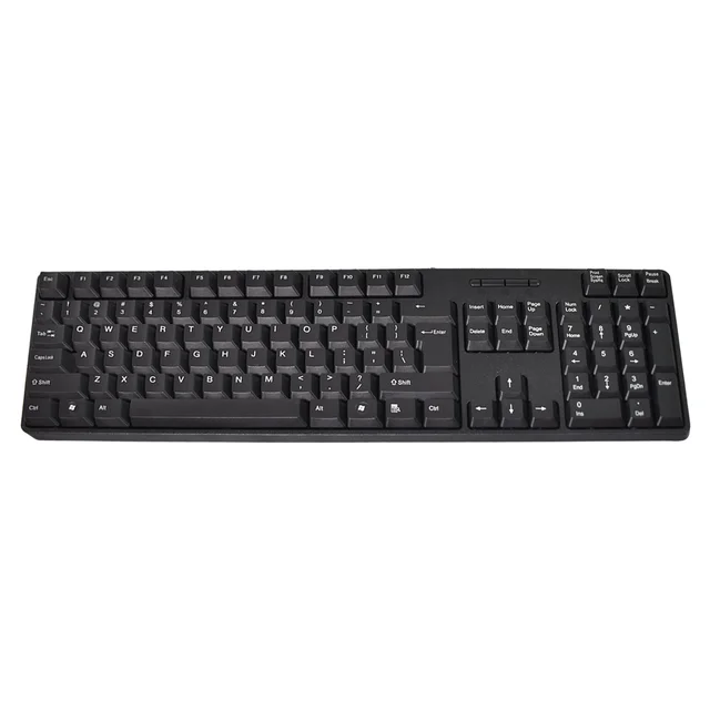 Wired Keyboard Mouse Combo – Ergonomic USB Set | Wiregenix