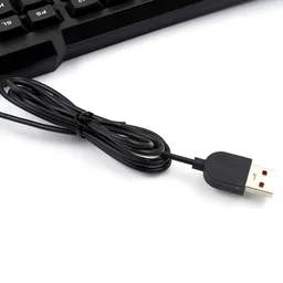 Wired USB Keyboard – Ergonomic 104 Keys for Office & Home | Indo Glow