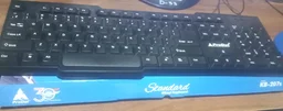 Wired USB Keyboard – Ergonomic 104 Keys for Office & Home | Indo Glow