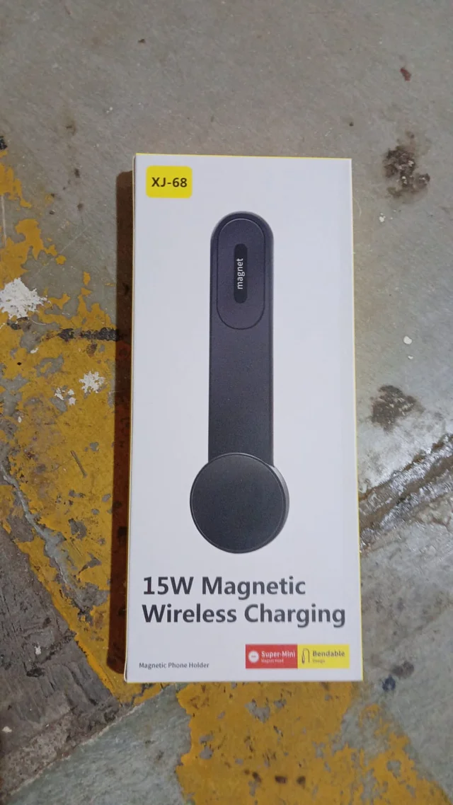 Wireless Car Charger – 15W Fast Charging & Secure Mount