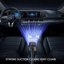 Wireless Car Vacuum Cleaner – Portable 2-in-1 Dust Buster | Velvet Wheels