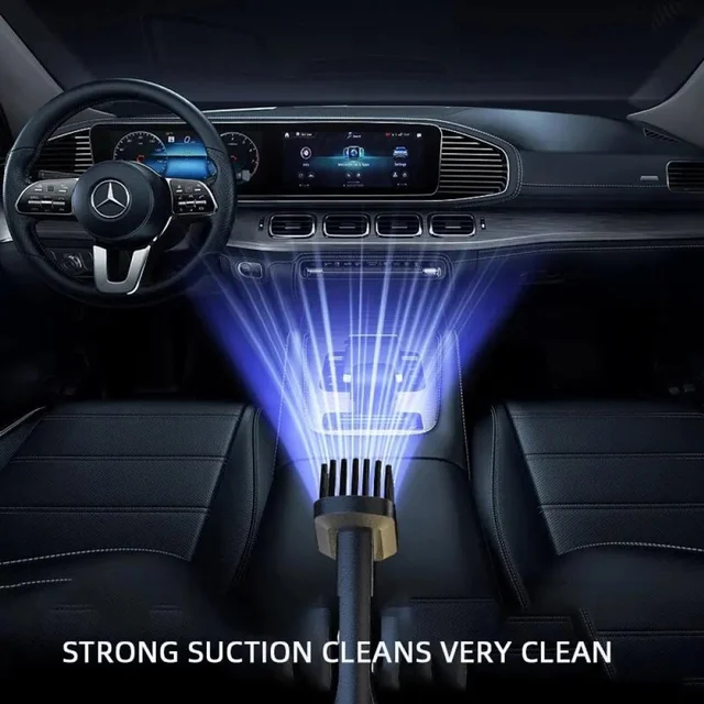 Wireless Car Vacuum Cleaner – Portable 2-in-1 Dust Buster | Velvet Wheels