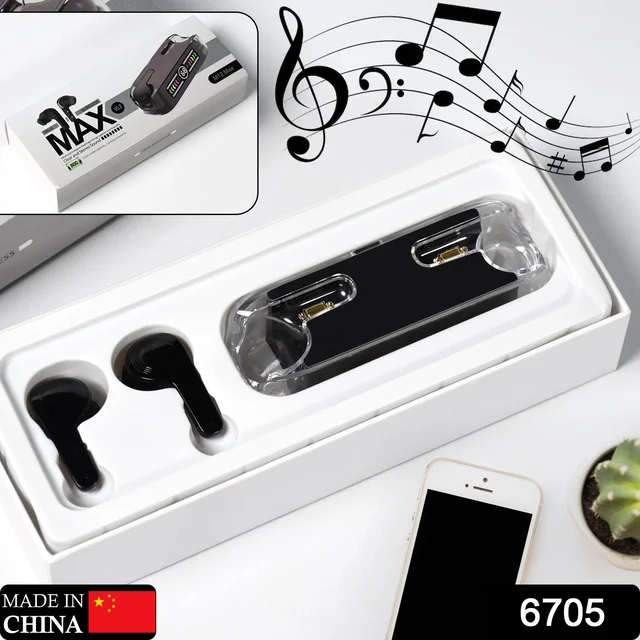 Wireless Earbuds M12 Max – Touch Control, 35H Playtime | Phonixio