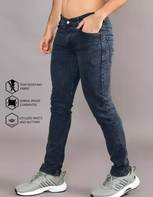 Men Denim Stylish Jeans Mo - 32