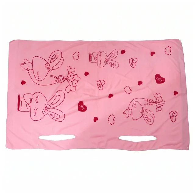 Women Wearable Bath Towel Cute Print Soft Quick Dry Bathroom Wrap (1 Pc)