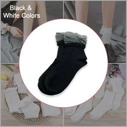 Women's Ankle Socks – Breathable Cotton, Soft & Skin-Friendly | FitFuzion