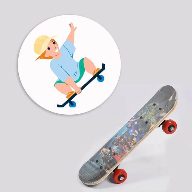 Wood Skateboard – Lightweight & Durable for All Ages | Konex