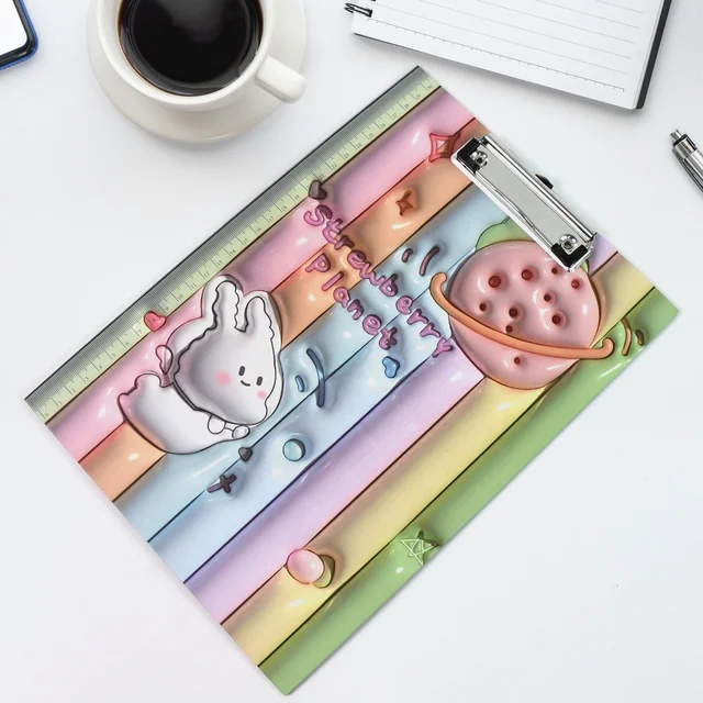 Wooden Clipboard – A4 Writing Pad with Metal Clip | Deskura
