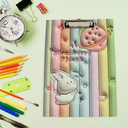 Wooden Clipboard – A4 Writing Pad with Metal Clip | Deskura
