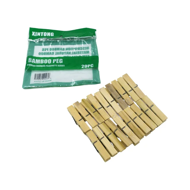Wooden Clothespins – Heavy-Duty Laundry & Craft Clips | BathNova