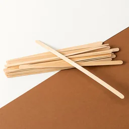 Wooden Coffee Stirrers – Eco-Friendly Smooth Birchwood 30 Pcs