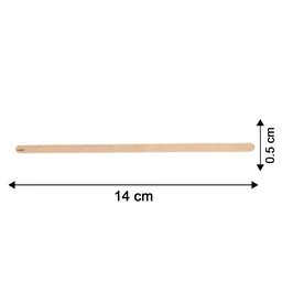 Wooden Coffee Stirrers – Eco-Friendly Smooth Birchwood 30 Pcs