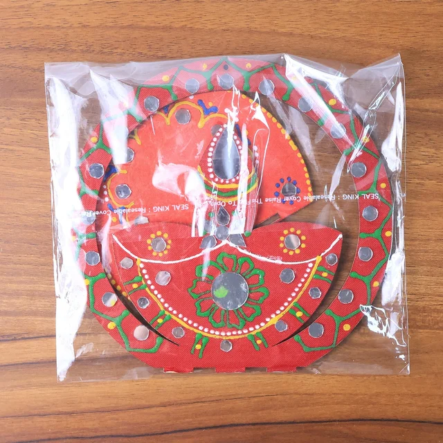 Wooden Decorative Diya Stand – Handcrafted Festive Tea Light Holder