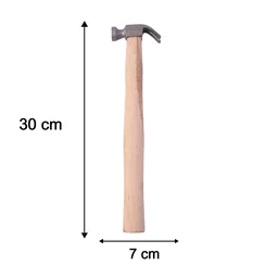 Wooden Handle Claw Hammer – Durable Steel Head for Carpentry