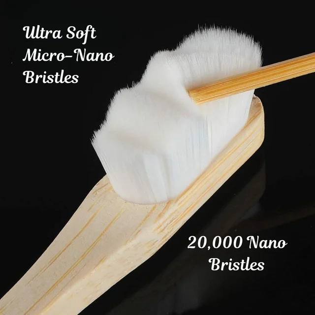 Wooden Handle Toothbrush – Eco-Friendly & Reusable Daily Care