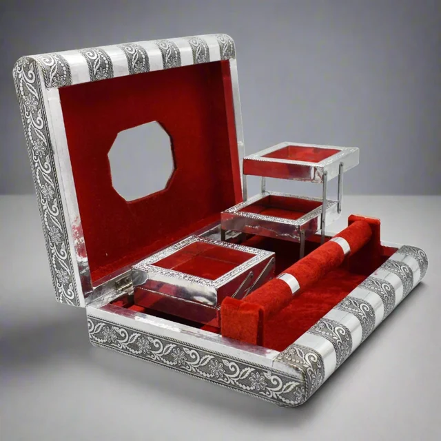 Wooden Jewellery Organizer – Oxidised Bangle Box | LilyGleam