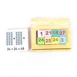 Wooden Math Game for Kids – Early Learning Educational Toy | Aditi